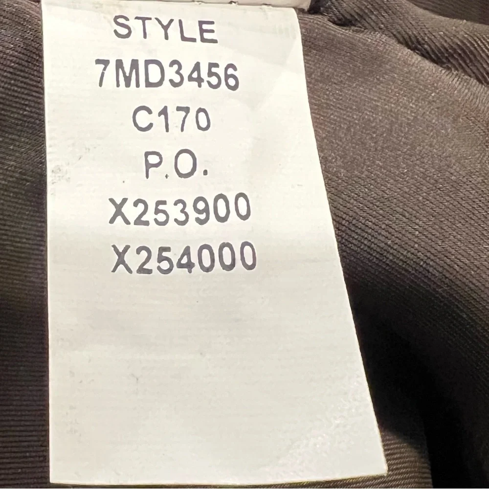 Lucky Brand brown suede leather bomber zip up jacket size large - Picture 8 of 8